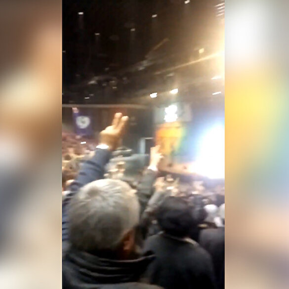 HDP İstanbul 3. Olağan Kongresi'nde teröristler için ant içildi