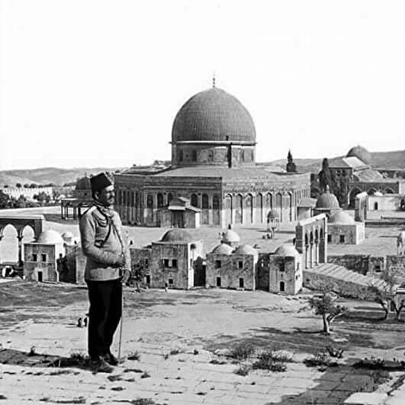 Kudüs'teki son Osmanlı askerinin fotoğrafı Filistin'deki müzede ortaya çıktı