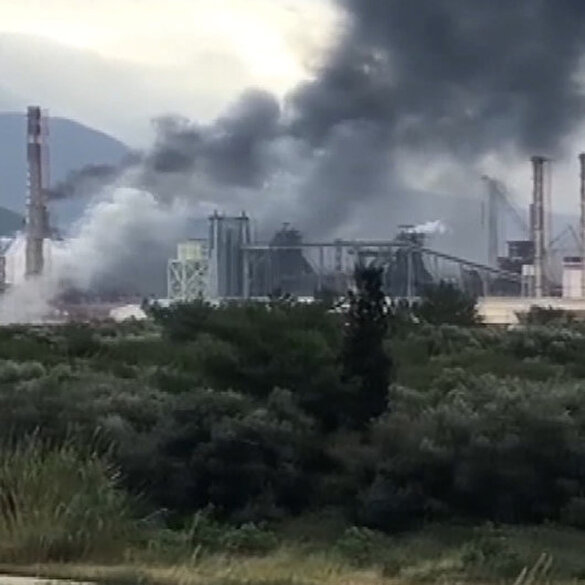 Hatay'da fabrikada patlama