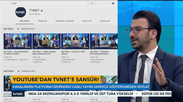 YouTube'dan TVNET'e sansür: Canlı yayını neden engellediklerini bilmiyorlar