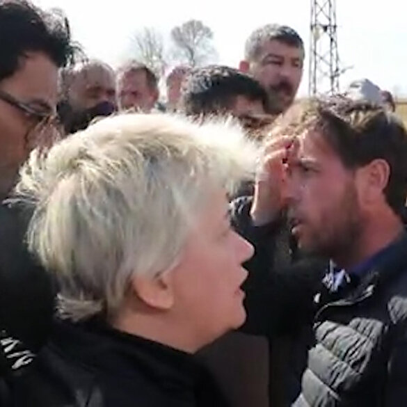 Yunan gazeteciye sığınmacıdan tokat gibi cevap