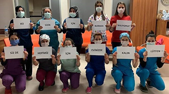 Dünyada koronavirüse karşı tek bir slogan: Evde kal