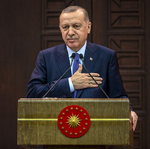 Cumhurbaşkanı Erdoğan'dan sağlık personellerine teşekkür paylaşımı