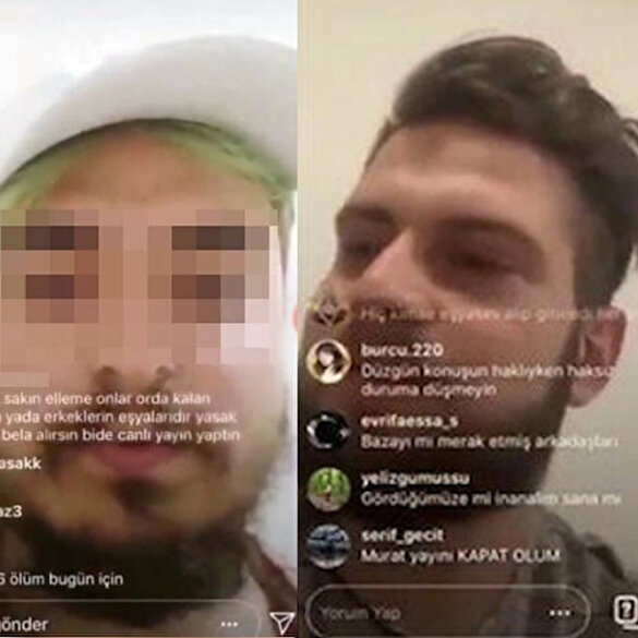 Bolu'daki karantina yurdunda video çekip devlete küfrettiler