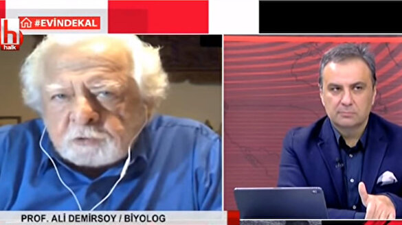Halktv'de skandal ifadeler: 50 kişiyi katletseydiniz virüs 1 milyon kişiyi öldürmezdi