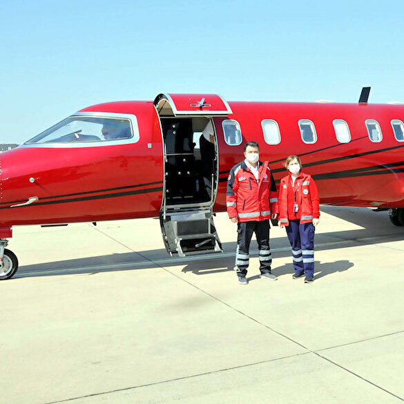 Sağlık Bakanlığı Rusya'daki Türk vatandaşı için ambulans uçak gönderdi