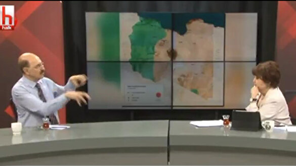 Halk TV'de skandal sözler: Türkiye Mısır ve Sudan'ı karıştırmak için Libya'da üs kuruyor