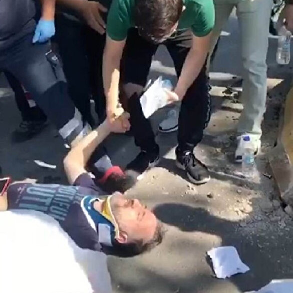 Acısını unutup oğlunun sınavını düşündü