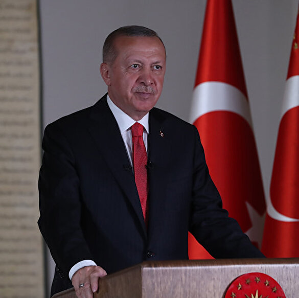 Cumhurbaşkanı Erdoğan, Fatih'in vasiyetini hatırlattı: Alınan karar bu ağır bedduadan kurtulmamızı sağlamıştır