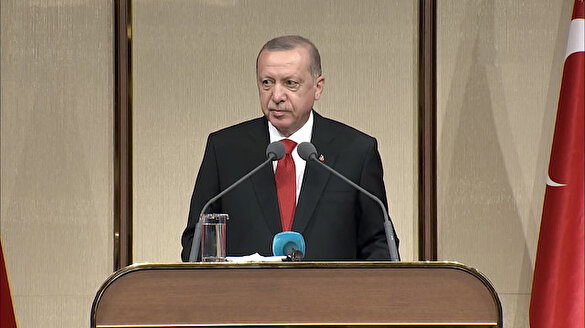 Cumhurbaşkanı Erdoğan, şehit aileleri ile yemekte bir araya geldi