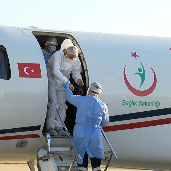 Kırgızistan'da koronavirüse yakalanan 4 Türk İstanbul'a getirildi