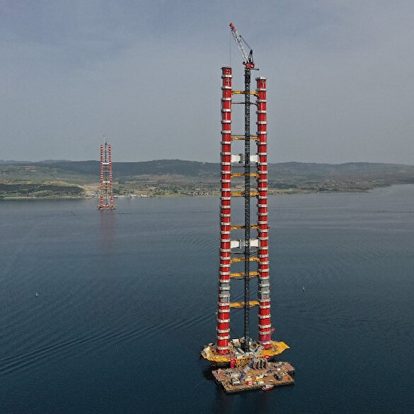 1915 Çanakkale Köprüsü’nde itme-sürme metodu uygulandı