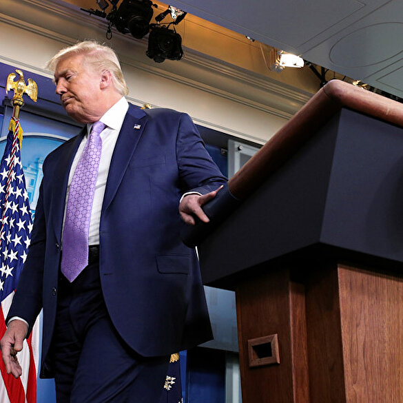 Basın toplantısında Trump'ı şaşkına çeviren soru: Amerikan halkına söylediğiniz yalanlardan pişman mısınız?