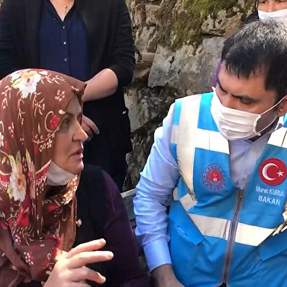 Engin Özkoç'tan Dereli'de eşi kaybolan acılı kadın üzerinden algı: Bakan Kurum bizzat ilgilenmiş