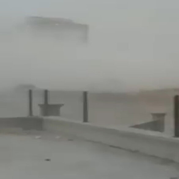 Nevşehir toz bulutuna teslim oldu