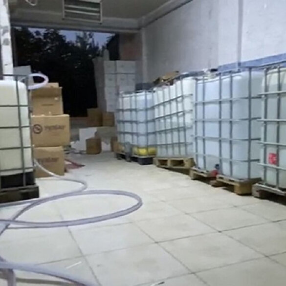 Avcılar'da 6 ton kaçak içki ele geçirildi