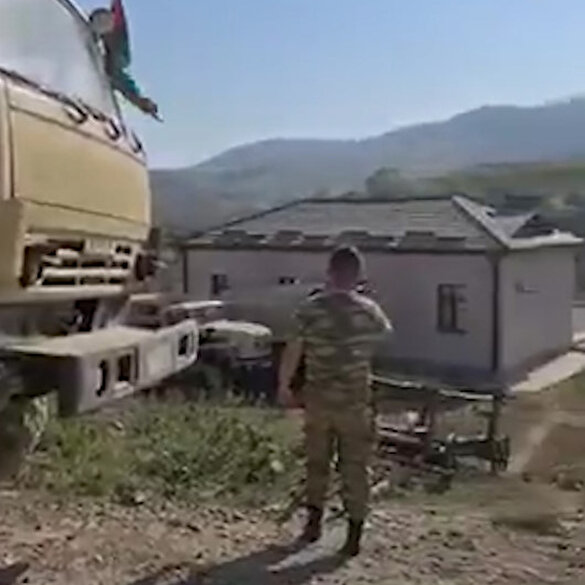 Azerbaycan askerleri Ayasofya ezanını Karabağ’da yankılandırdı