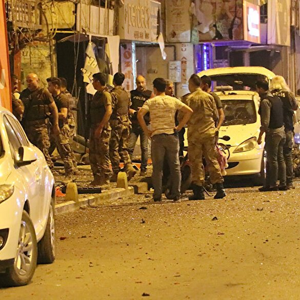 Hatay'da patlama meydana geldi: Olay yerinden ilk görüntüler