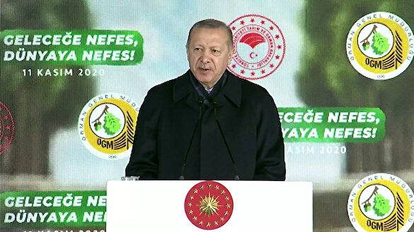 Cumhurbaşkanı Erdoğan Geleceğe Nefes Dünyaya Nefes Programı'nda konuştu: Kalbi nefretle kuruyanlara inat...
