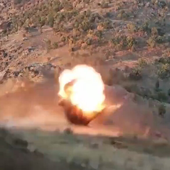 Kuzey Irak'ta PKK'lıların hain tuzakları imha edildi