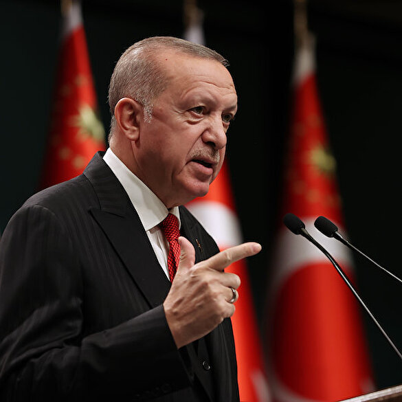 Cumhurbaşkanı Erdoğan'dan yeni koronavirüs tedbirleri: Hafta içi saat 21:00 ile 05:00 arası sokağa çıkma kısıtlamasına gidilecek