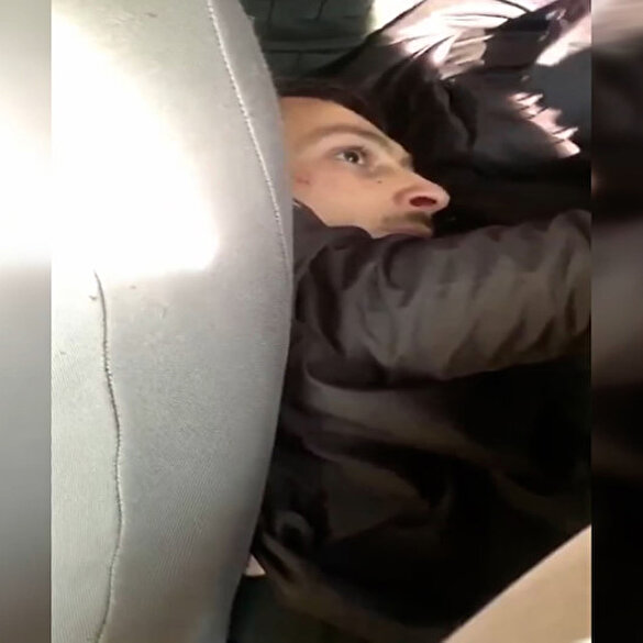 Polisi şehit eden saldırganın polis otosu içinde yeni görüntüleri ortaya çıktı
