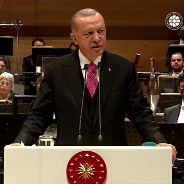 Cumhurbaşkanı Erdoğan: Cumhurbaşkanlığı Senfoni Orkestrası'nı şanına yaraşır bir binaya kavuşturduk