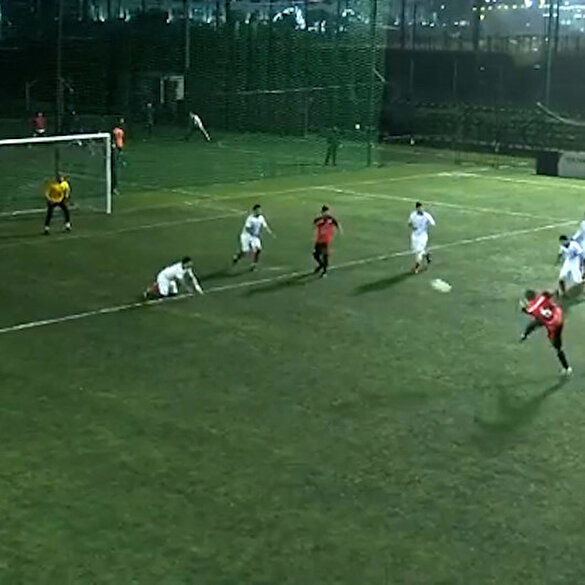 Khabib Nurmagomedov'dan gösteri maçında fantastik gol