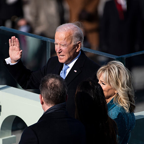 Joe Biden yemin ederek ABD'nin 46'ncı başkanı oldu