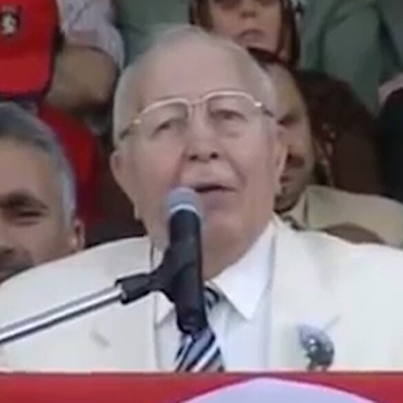 Merhum Necmettin Erbakan'ın Ayasofya konuşması tekrar gündemde: Ölümünün 10'uncu yılında Ayasofya'da anılacak
