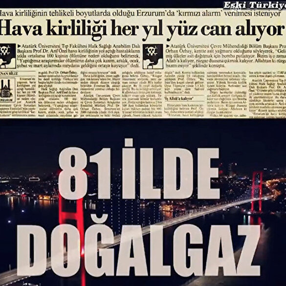 Cumhurbaşkanı Erdoğan Türkiye'nin enerji konusunda kat ettiği mesafeyi görüntülerle anlattı