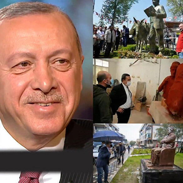 AK Parti'den CHP'ye 'heykel' göndermeli 1 Nisan paylaşımı