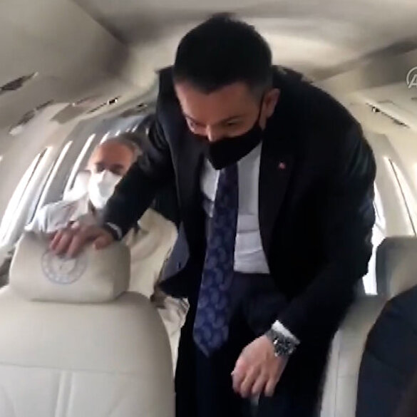 Bakan Pakdemirli'nin arızalanan uçağında panik anları: Sol motor gitti sayın bakanım