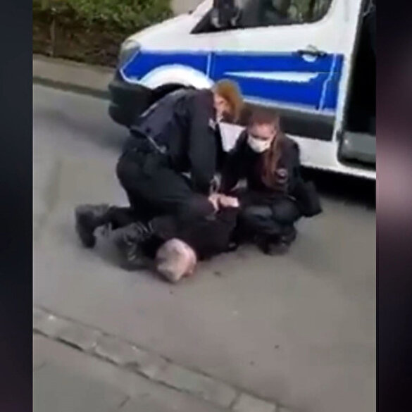 Alman polisinin Türk iş insanına uyguladığı şiddet George Floyd olayını hatırlattı