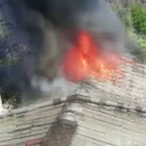 Bahçelievler'de marangoz atölyesinde korkutan yangın