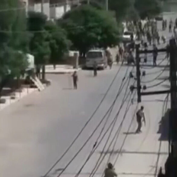 Terör örgütü YPG/PKK Münbiç'te sivilleri vurmaya devam ediyor