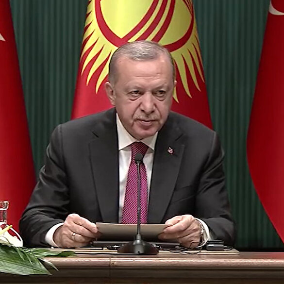 Cumhurbaşkanı Erdoğan: FETÖ, Türkiye ve Kırgızistan için milli güvenlik tehdidi oluşturuyor
