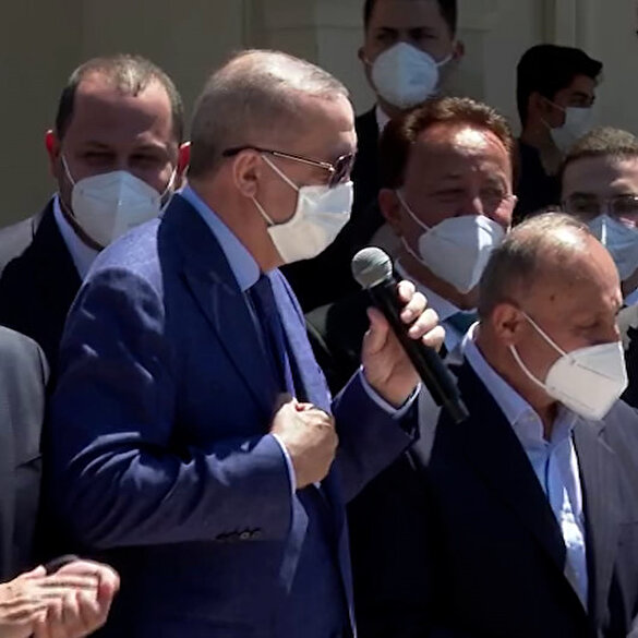 Cumhurbaşkanı Erdoğan: Üsküdar Belediyesi önünde eylem yapın ben de geleceğim