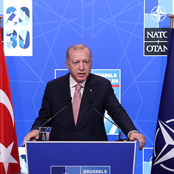 Cumhurbaşkanı Erdoğan'dan S-400 açıklaması: Görüşlerimizin değişmediğini Biden'a ilettim