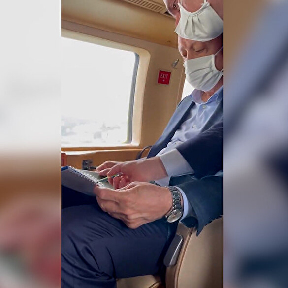 Cumhurbaşkanı Erdoğan Artvin ve Rize'deki sel sonrası Bakan Karaismailoğlu'ndan bilgi aldı