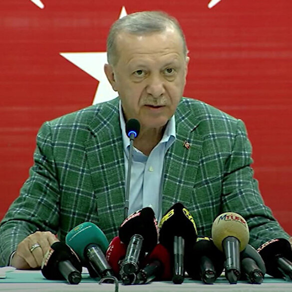 Cumhurbaşkanı Erdoğan: Yanan alanlarda fidan dikimine ilk yağmurlarla birlikte hemen başlayacağız