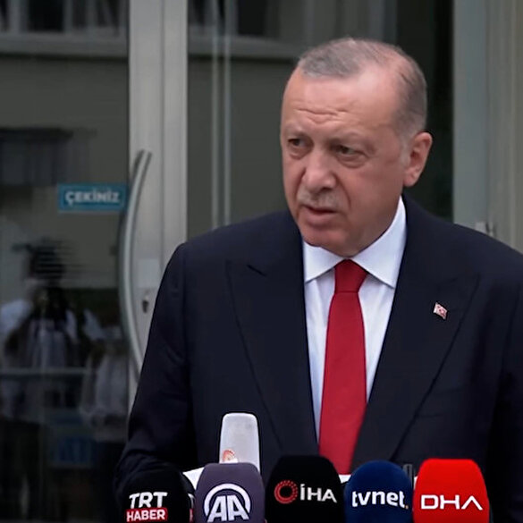 Cumhurbaşkanı Erdoğan: Yangın mahalline görevliler harici kimse alınmayacak