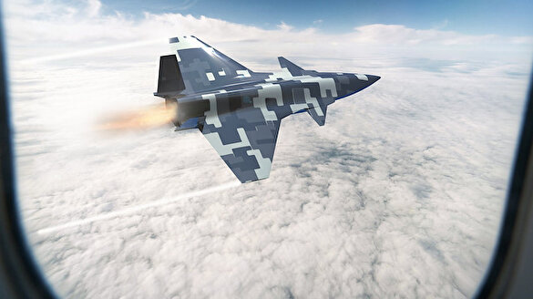 Geleceğin savaş uçağı görücüye çıktı: İnsansız havalanıp görev yapacak