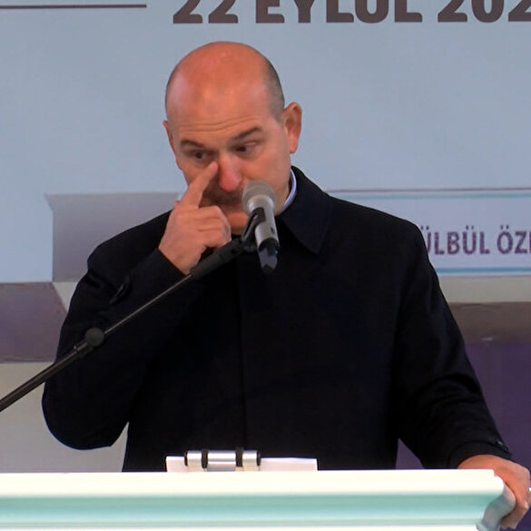 Bakan Soylu'nun duygusal anları: Eren’in şehit olduğu gün bize çok ağır geldi