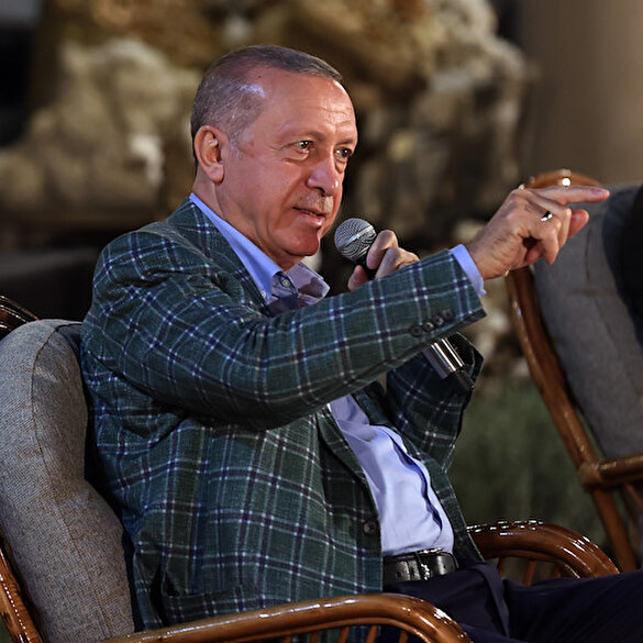 Cumhurbaşkanı Erdoğan basketbol maçının detaylarını anlatırken gülümsetti: Son zamanlarda fena değilim