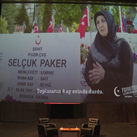 'Tabuta Sığmayanlar' programı gençler ile buluştu: Şehit Selçuk Paker yad edildi