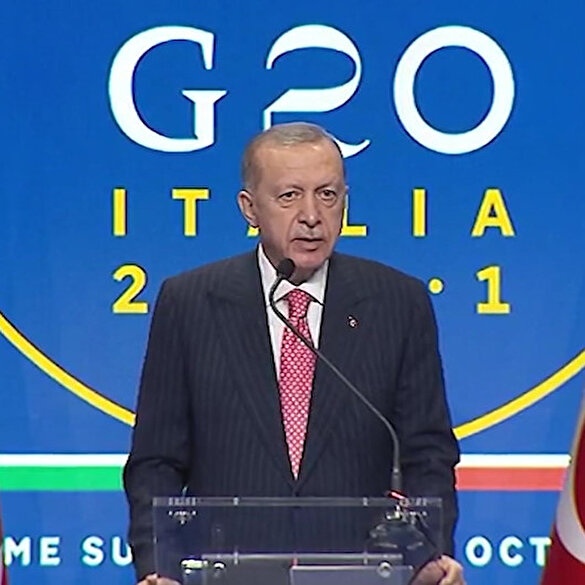 Cumhurbaşkanı Erdoğan: Biden'a terör örgütlerine destekleri konusunda üzüntümüzü ilettik