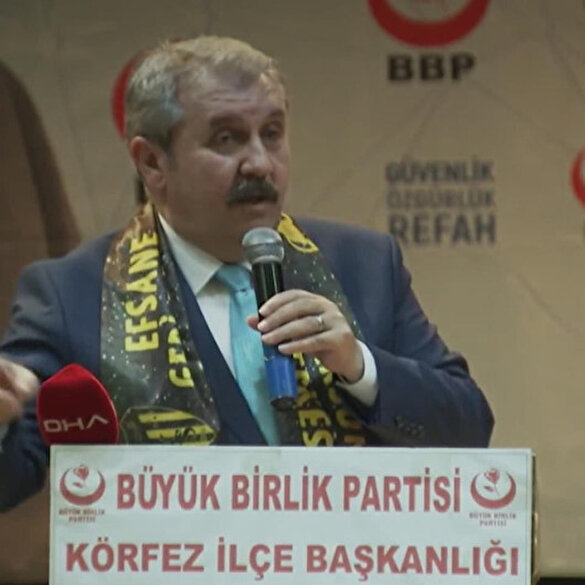 BBP Genel Başkanı Destici'den Akşener'e tepki: Milliyetçiyim diye ortada dolaşmayacaksın