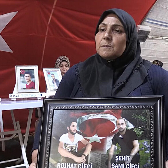 Bir oğlu şehit olan anne diğer evladını HDP ve PKK'dan istiyor