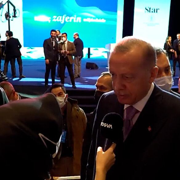 Cumhurbaşkanı Erdoğan: TÜGVA'ya yılmak usanmak yakışmaz